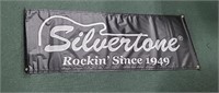 Silvertone Retail Display Banner 1/2 x 21 3/4