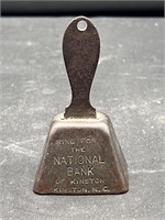 Vintage national bank of Kinston bell