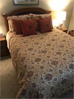 Bed, Box Springs & Mattress