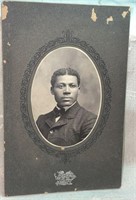 1890's Black Americana Portrait of Man, Unknown