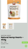 MANITOBA HARVEST - Natural Hemp Hearts –