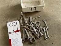 Several Flat Wrenches