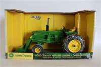 JOHN DEERE 4020 TRACTOR WITH 48 LOADER ERTL 1/16