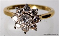 18ct  Gold .88 Carat Diamond Engagement Ring
