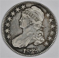 1828 Bust Half Dollar