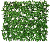 GLANT Privacy Screen  Green-flowers