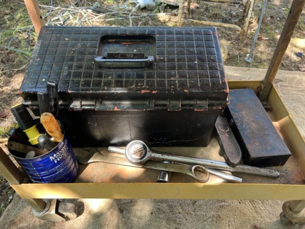 Blue Point Roll Cart with tools