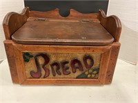 Wooden Bread Box