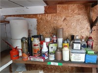 Assorted Automotive Fluids And Other Handyman