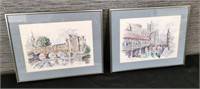 2 Kenneth Bromley Prints - Pulteney Bridge +