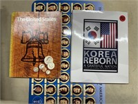U.S. Presidents Poster & Korea Book
