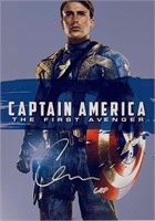 Autograph Captain America Photo