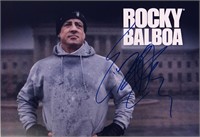 Sylvester Stallone Autograph Rocky Photo