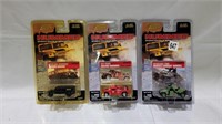 3 new sealed johnny lighting cars