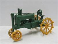 Cast Iron Tractor Green + Yellow