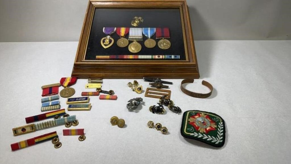 Marine Badges, Pins,  (Capt. Charles Stratton)