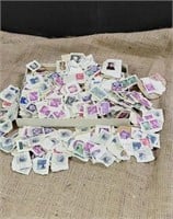 Used postage stamps