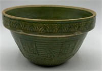 McCoy Window Pane Green Mixing Bowl