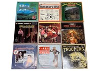 (15) Vinyl LP Records - The Troopers