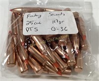 (36) Factory 2nd 25Cal. 117gr. PTS Bullets