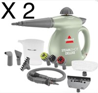 1 Lot (2) Steam Shot Handheld Steam Cleaner &