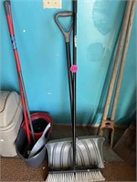 Broom & Snow Shovel