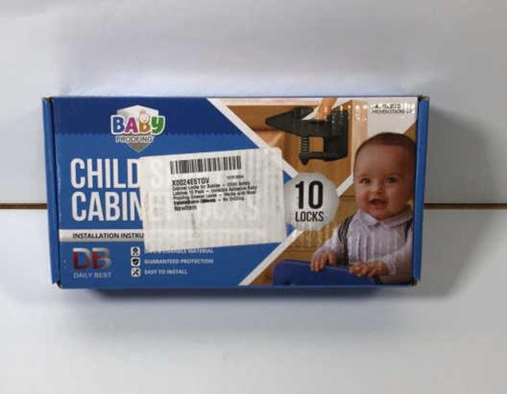 New Open Box Child Cabinet Locks