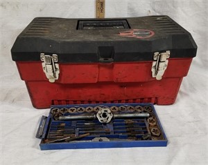 Fire Power Tool Box & Tap & Die Set