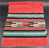 Horse Saddle Blanket (?) Native American Design