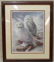Raymond Watson "The Snowy Owl" copyright 1984,