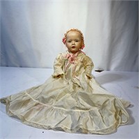 Girl Baby Doll in Dress porcelain