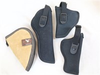 Group of Pistol Holsters & Case