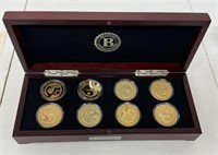 (8) JFK 100th ANNIVERSARY COIN COLLECTION