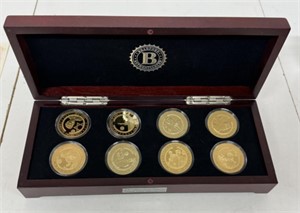 (8) JFK 100th ANNIVERSARY COIN COLLECTION
