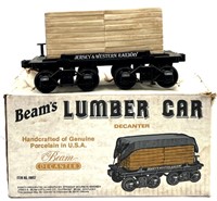 Jim Beam Beam's Lumber Car Decanter with Box