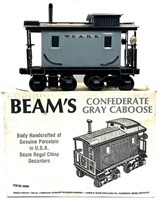 Jim Beam Beam's Confederate Gray Caboose Decanter