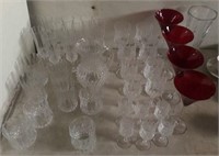 Lot of Stemware & Barware Glasses