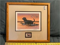 1996-97  Framed & Numbered Duck Stamp 371/ 7200