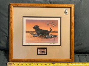 1996-97  Framed & Numbered Duck Stamp 371/ 7200