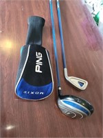 Golf Gear: Ping Moxie Driver w/ Club & Sock
