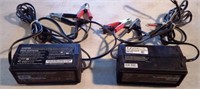 (2) Battery Maintainers / Trickle Chargers