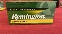 .35 Remington Core Lokt Centerfire Cartridges.