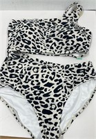 Sz XL Beautikini Swimwear Animal Print