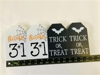 4pcs Halloween Decor