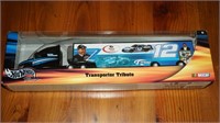 Hot WQheel #12 Ryan Newman tribute hauler