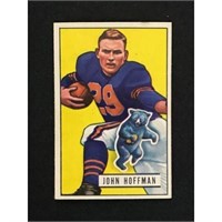 1951 Bowman Football John Hoffman Good-vg
