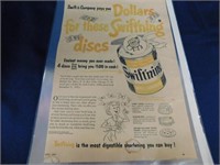 Vintage advertisement " Dollars for these