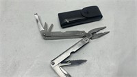 Folding Multi Tool knife saw etc with case