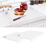 New (lot of 2) XEFINAL Acrylic Cutting Boards for