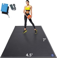 Extra Large Exercise Mat for Home Workout 84 x 54